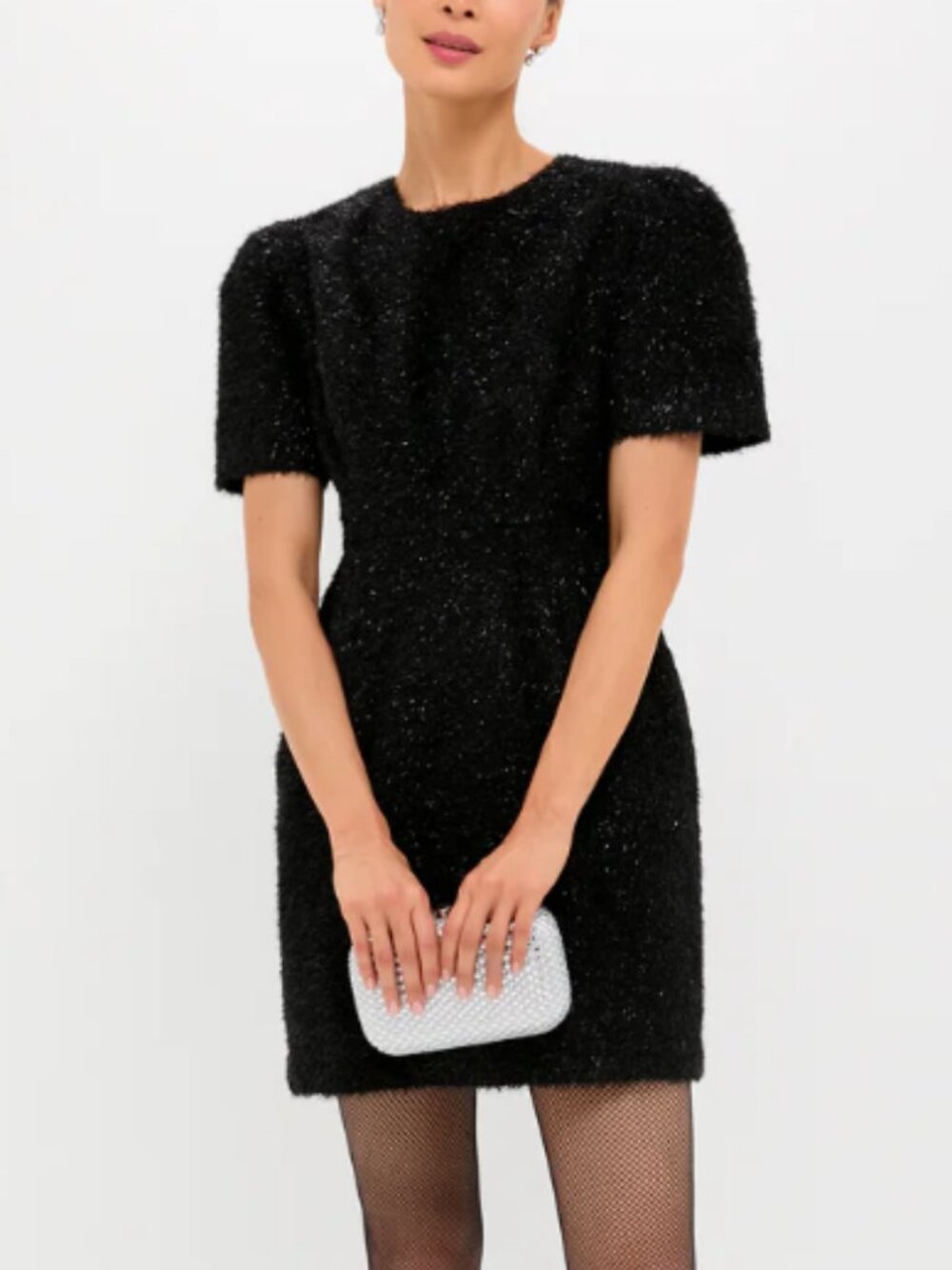 NWT Tuckernuck Black and Silver Tinsel Corrine Dress